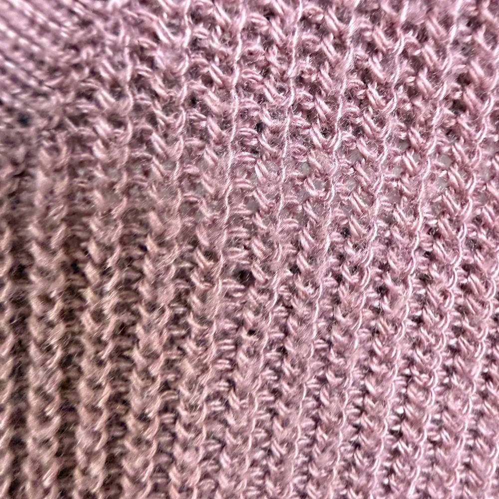 Hippie Rose | Mauve Cutout Sleeve Sweater – Soft Edge | Size L